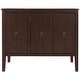 preview thumbnail 31 of 52, 40'' Modern Console Table Living Room with 2 Shelves