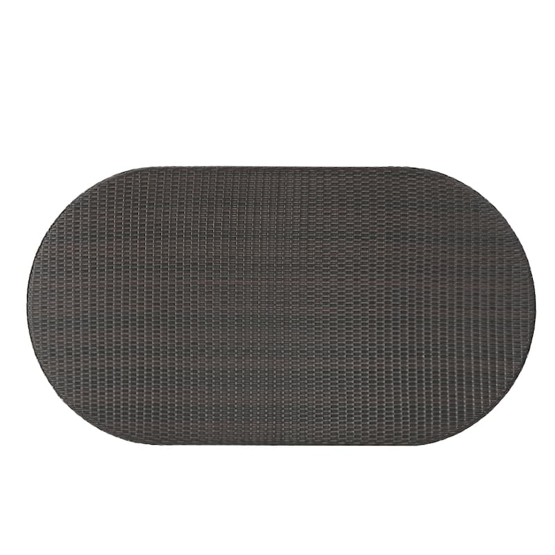 Corsica oval dining table