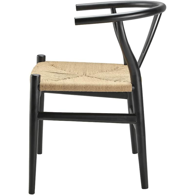Patricia Modern & Contemporary Seagrass Dining Chair (Set of 2)