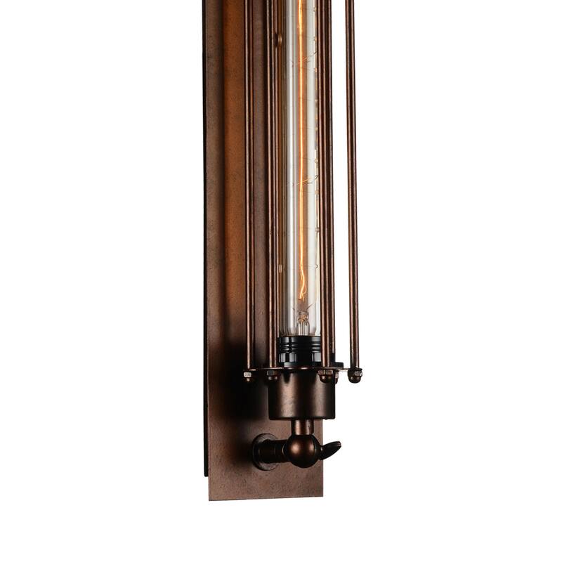 Kiera 1 Light 4in Chocolate Wall Sconce
