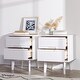 preview thumbnail 16 of 39, Middlebrook Mid-Century Solid Wood 2-Drawer Nightstand, Set of 2