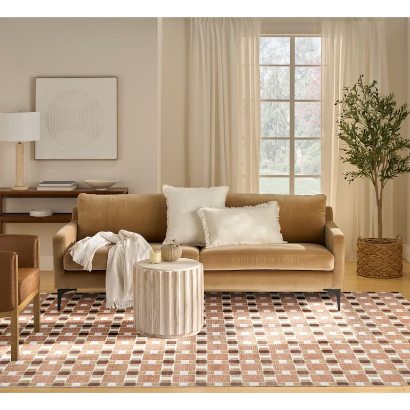Nourison Nordic Indoor only Geometric Area Rug