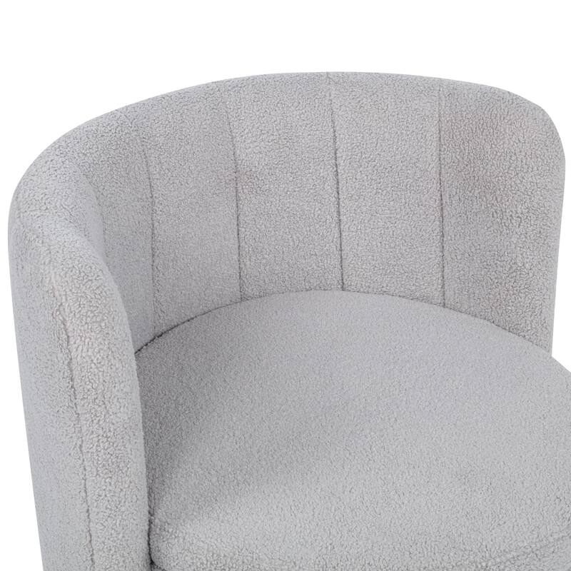 360 Degree Swivel Back Sofa Chair With Storage Space, Suitable For Bedroom and Living Room