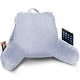 preview thumbnail 51 of 143, Nestl Memory Foam Reading Pillow with Backrest, Arms and Pockets Small - Ice Blue