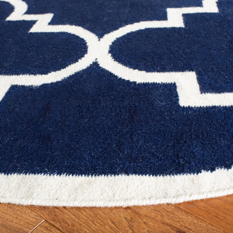 SAFAVIEH Handmade Flatweave Dhurries Jinan Modern Moroccan Wool Rug