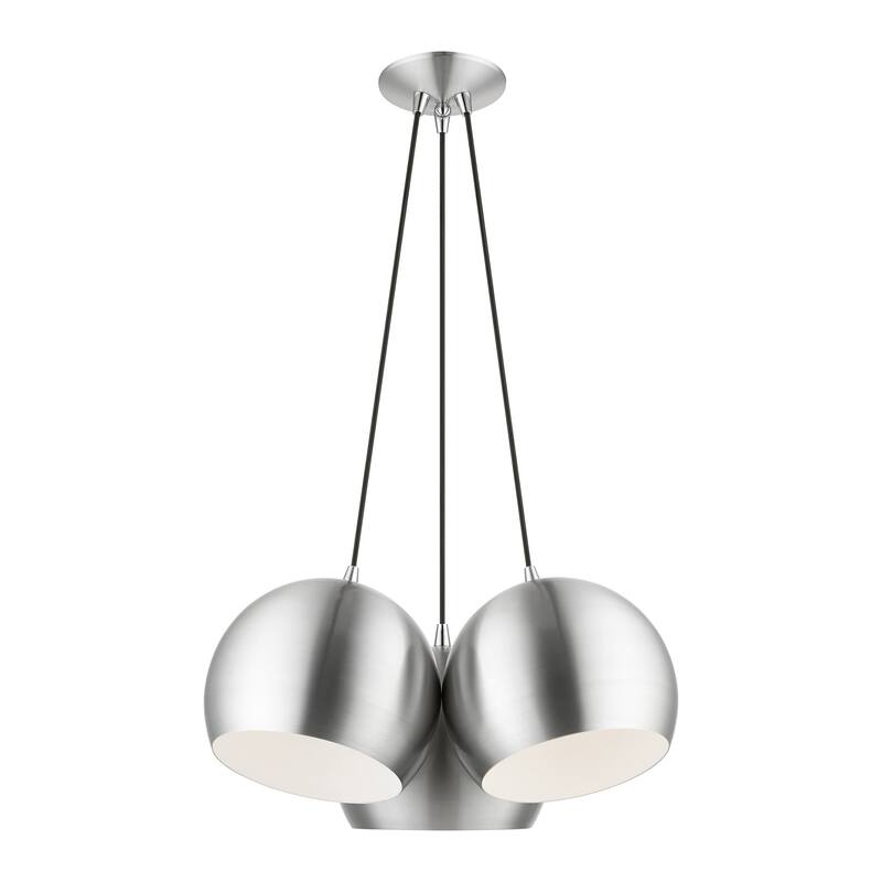 Livex Lighting 43393 Piedmont 3 Light 22" Wide Multi Light Pendant