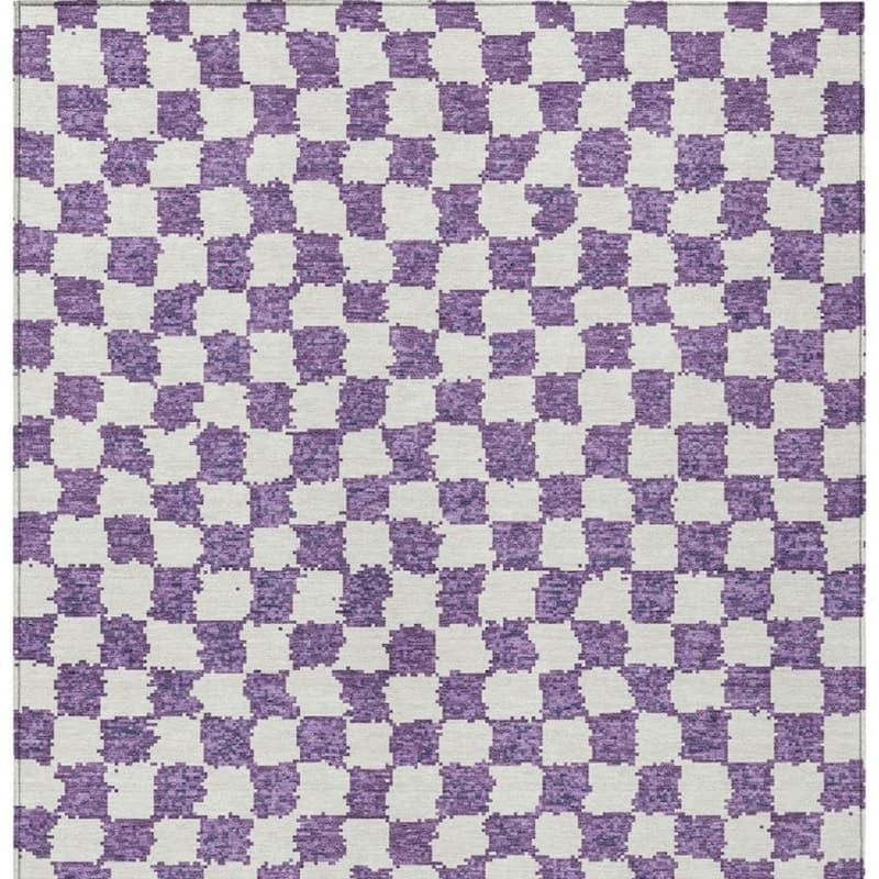 HomeRoots Geometric Transitional Rectangle Outdoor Rug
