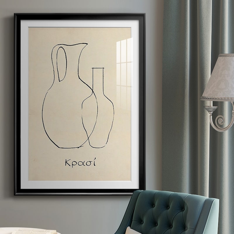Greek Blessing II Premium Framed Print - Ready to Hang