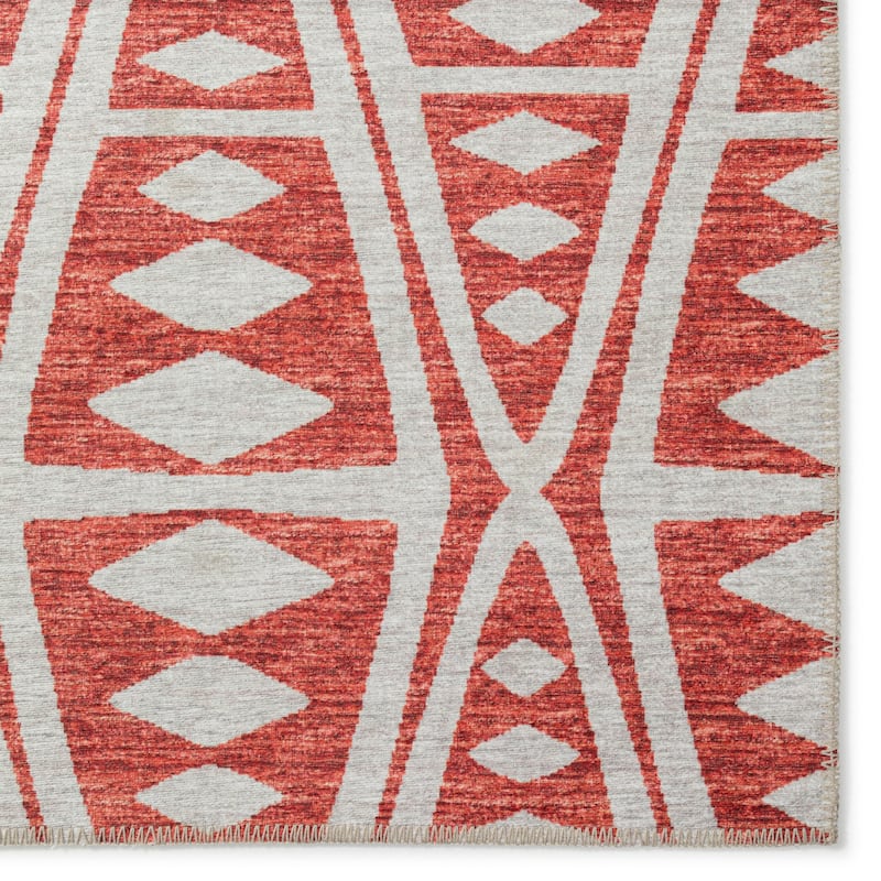 Indoor/ Outdoor Addison Yuma Southwest Tribal WashableArea Rug