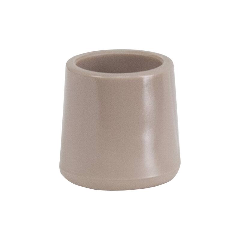 Replacement Foot Cap for Plastic Folding Chairs - Beige