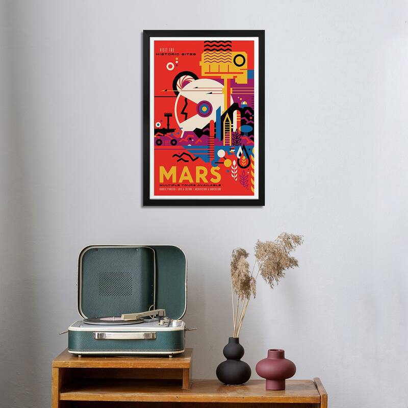Mars Premium Framed Poster by NASA