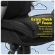 preview thumbnail 10 of 37, Serta Bryce Executive Office Chair with AIR Lumbar Technology and Layered Body Pillows