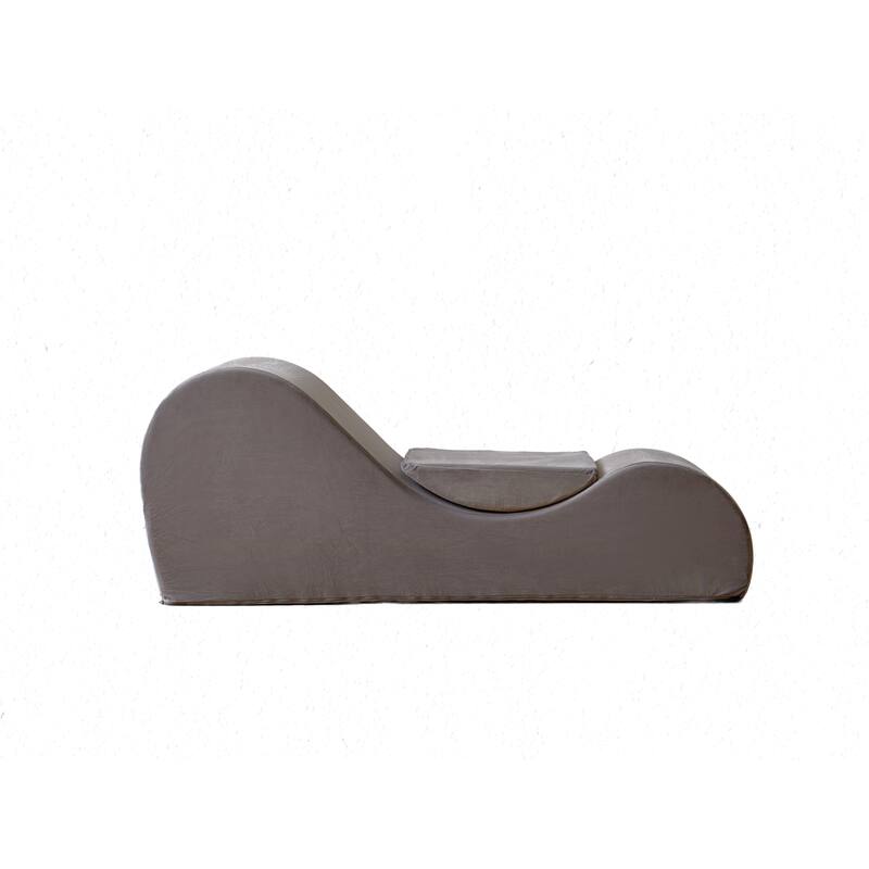 Chaise Lounge Chair Relaxation, Ergonomic Design with Soft Yet Firm High-Density Foam Core, Removable Machine-Washable C