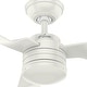 preview thumbnail 12 of 13, Hunter 52" Cabo Frio Outdoor Ceiling Fan with Wall Control, Damp Rated