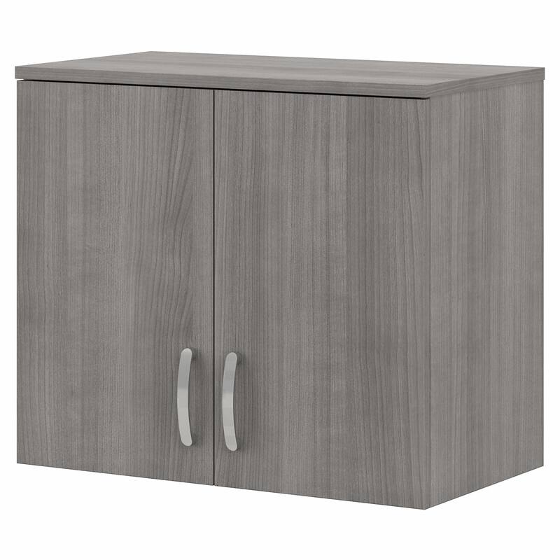 Universal Closet Wall Cabinet with Doors by Bush Business Furniture