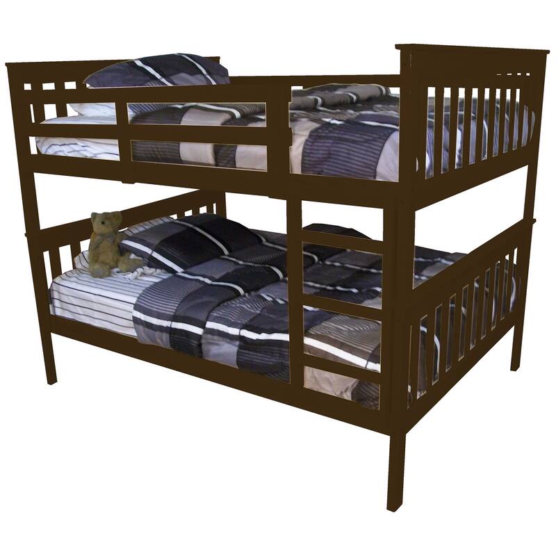 Pine Full Mission Bunkbed