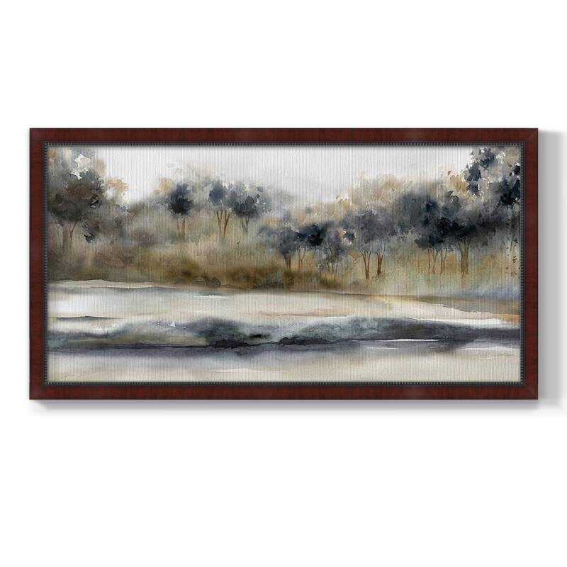 Silent River Premium Framed Canvas- Ready to Hang