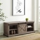 preview thumbnail 6 of 17, Walker Edison 48-inch Sliding Barn Door Bench