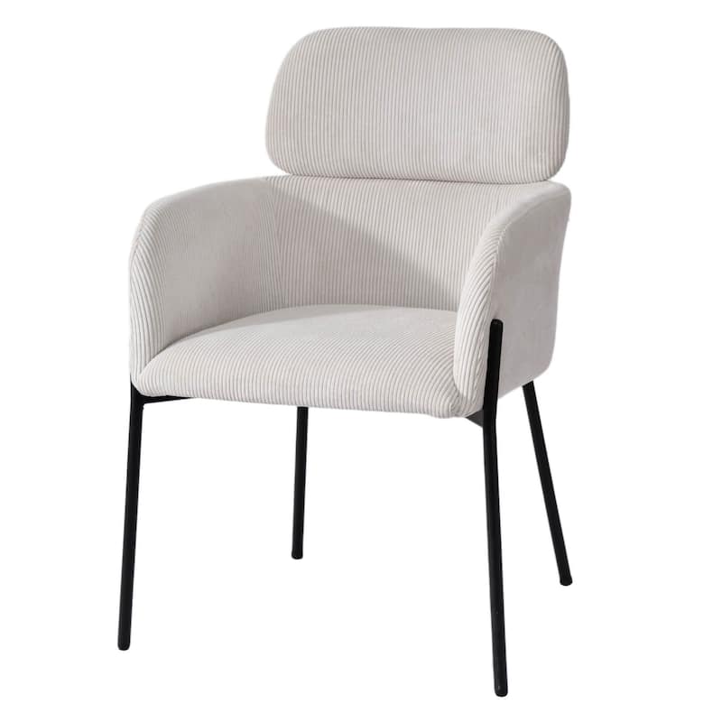 Jezeniah Upholstered Dining Chair - White