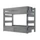 preview thumbnail 20 of 22, Max and Lily Farmhouse Twin over Twin Bunk Bed with Storage Drawers