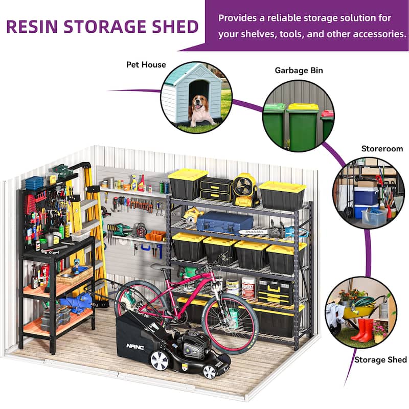 Steel Outdoor Storage Shed