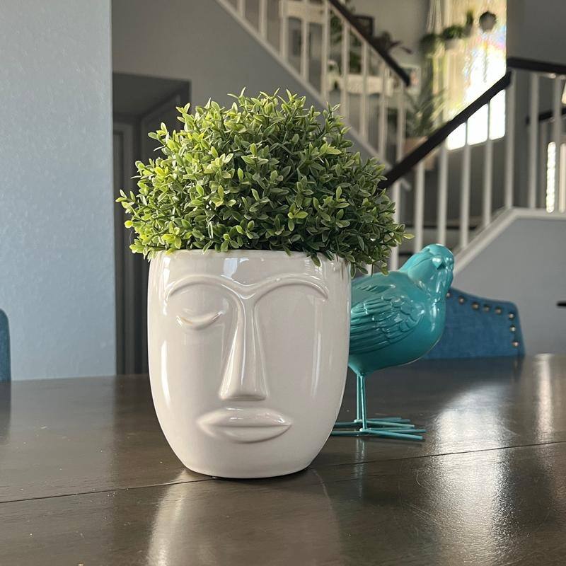 Admired By Nature Planters Pots, Modern Ceramic for Home Décor
