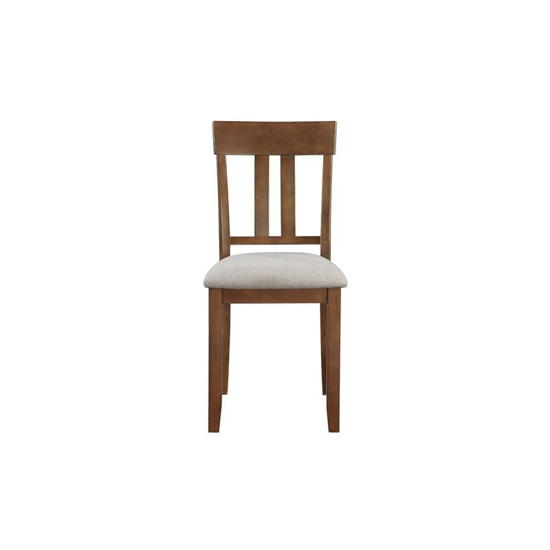 Olvera Cherry Transitional Fabric Dining Room Set
