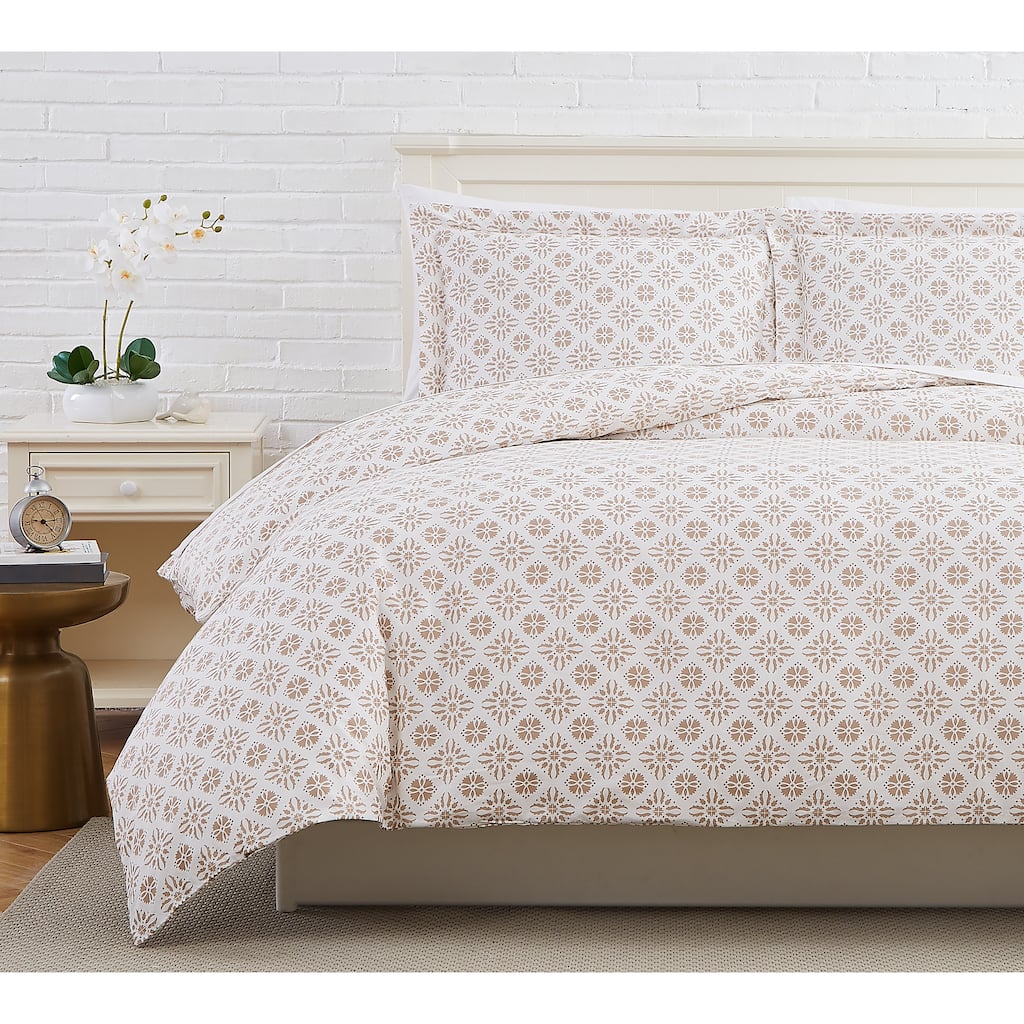 Aztec Dreams 100% Cotton Duvet Cover and Sham Set