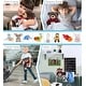 preview thumbnail 3 of 4, DolliBu Brown Bear with Soccer Ball Plush and Red Plaid Hoodie - 10 inches