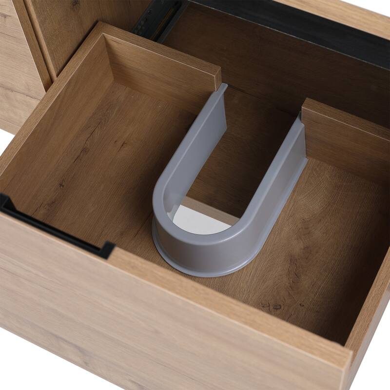 48 inch Bathroom Vanity with White Resin Top and Basin