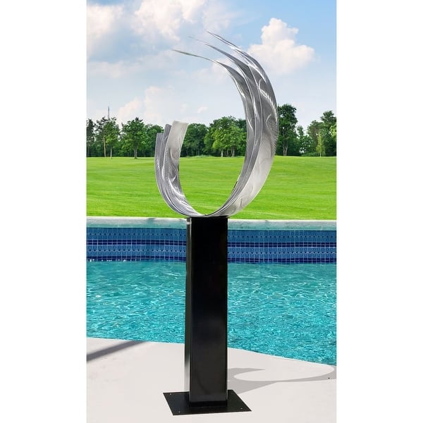 Shop Statements2000 Silver Abstract Metal Sculpture Modern Garden