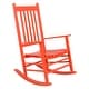 preview thumbnail 16 of 57, Porch & Den Steeplechase Genuine Hardwood Porch Rocker Chair