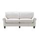 Serta Copenhagen 73" Sofa Couch for Two People, Pillowed Back Cushions and Rounded Arms, Durable Modern Upholstered Fabric