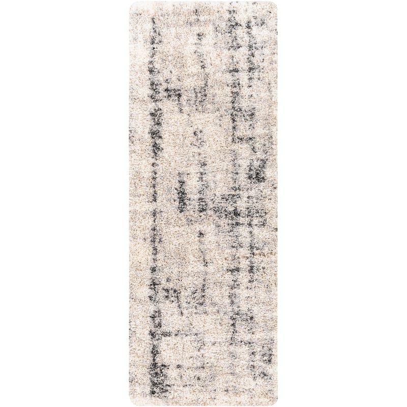 Livabliss Modern & Contemporary Eskimo Shag Abstract Area Rug
