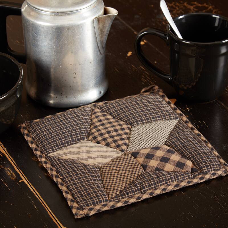 Farmhouse Star Pot Holder 8x8 - Pot Holder - N/A