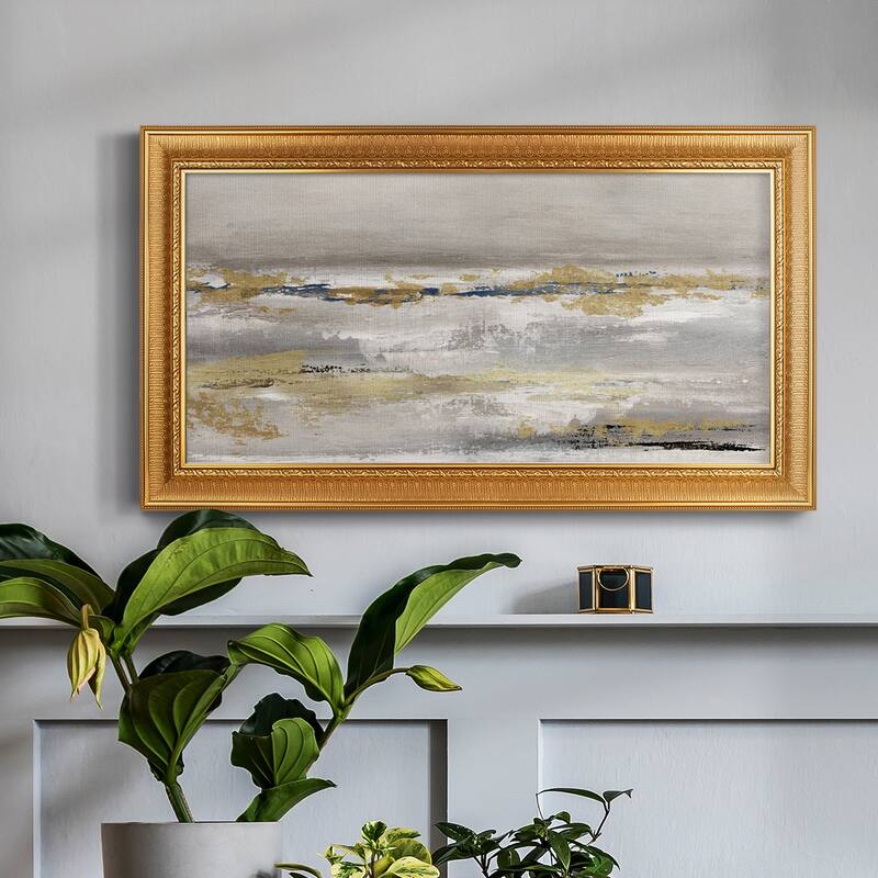 Golden Fog Premium Framed Canvas- Ready to Hang