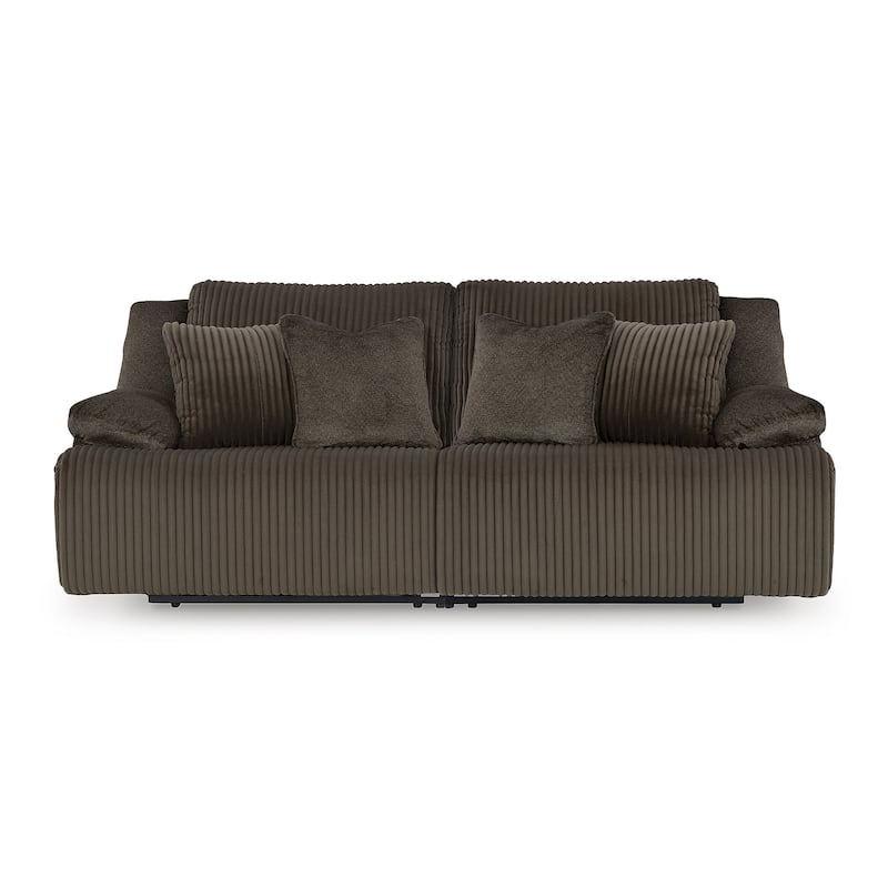 Signature Design by Ashley Top Tier 2-Piece Reclining Sectional Loveseat - 92"W x 40"D x 41"H