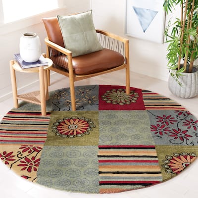 SAFAVIEH Handmade Soho Ludovica Patchwork N.Z. Wool Rug