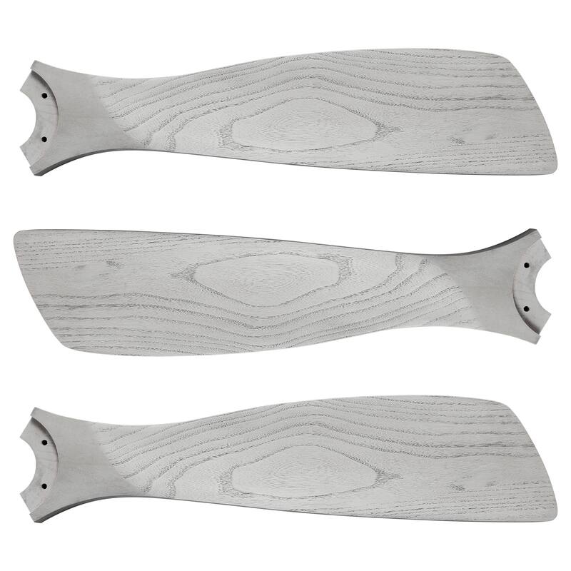 Sofucor 42/52 Inch Low Profile Flush Mount Ceiling Fan with Light,Remote Control,Solid wood/ABS Blades,Reversible Quiet DC Motor