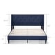 preview thumbnail 17 of 35, Brookside Isabelle Button Tufted Wingback Upholstered Bed