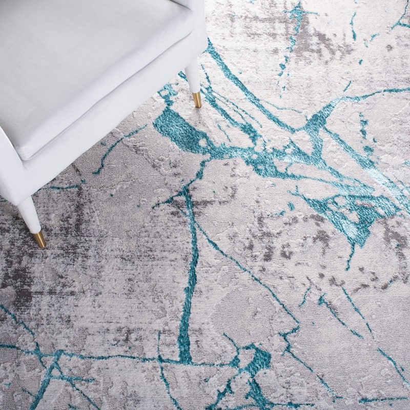 SAFAVIEH Amelia Fietje Modern Abstract Distressed Rug