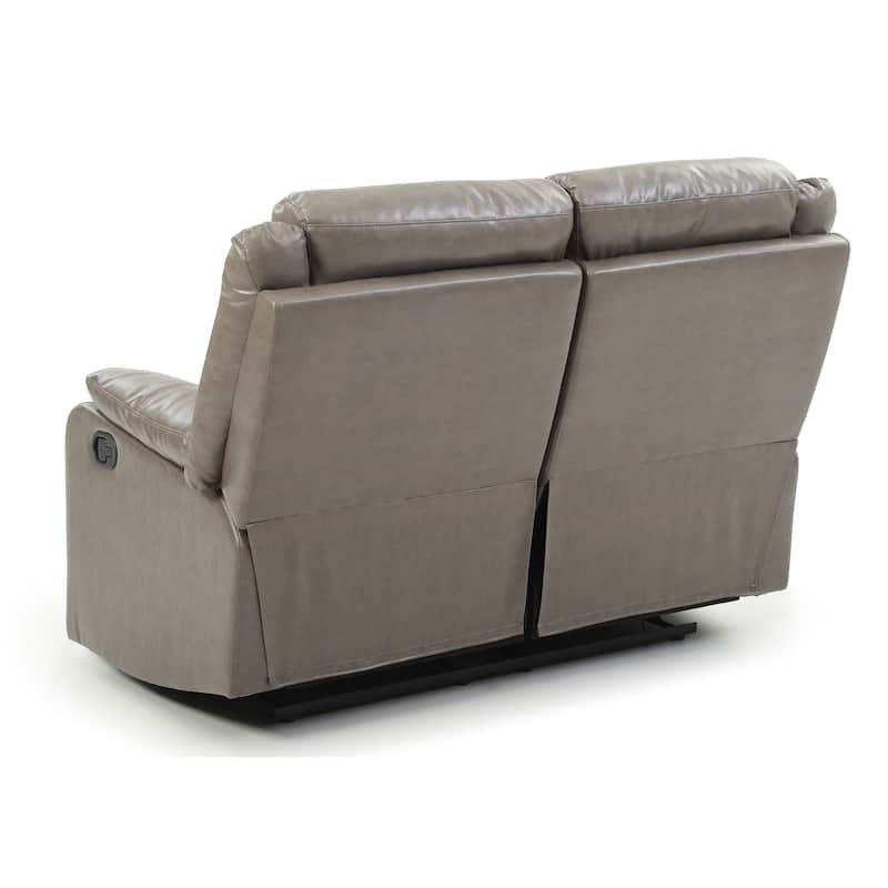 Ward Faux Leather Double Reclining Loveseat