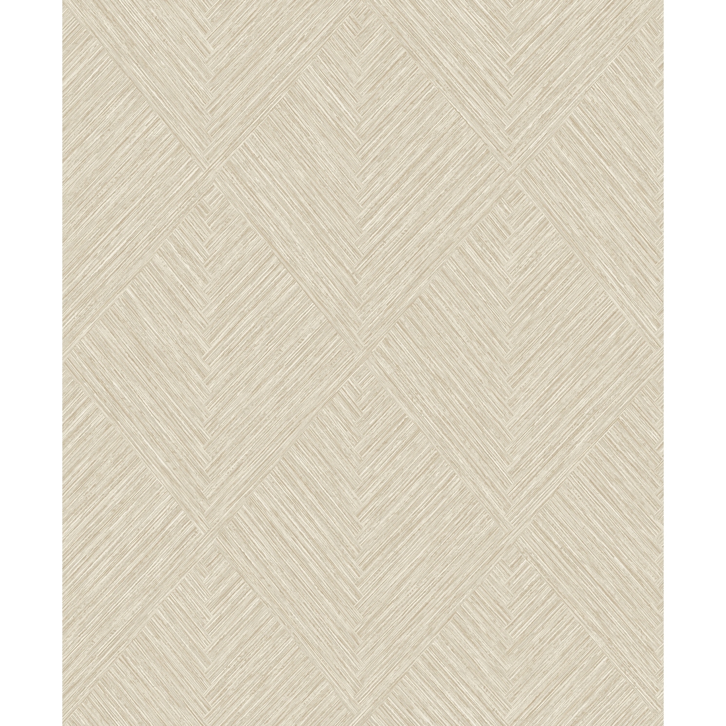 Chesapeake Hollis Taupe Textured Diamond Wallpaper