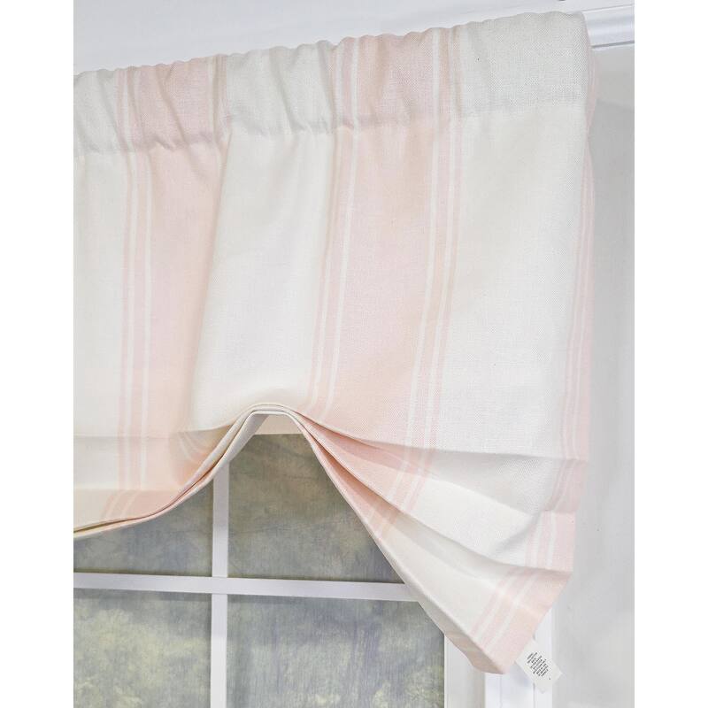 RLF Home Faded Stripe Butterfly Valance
