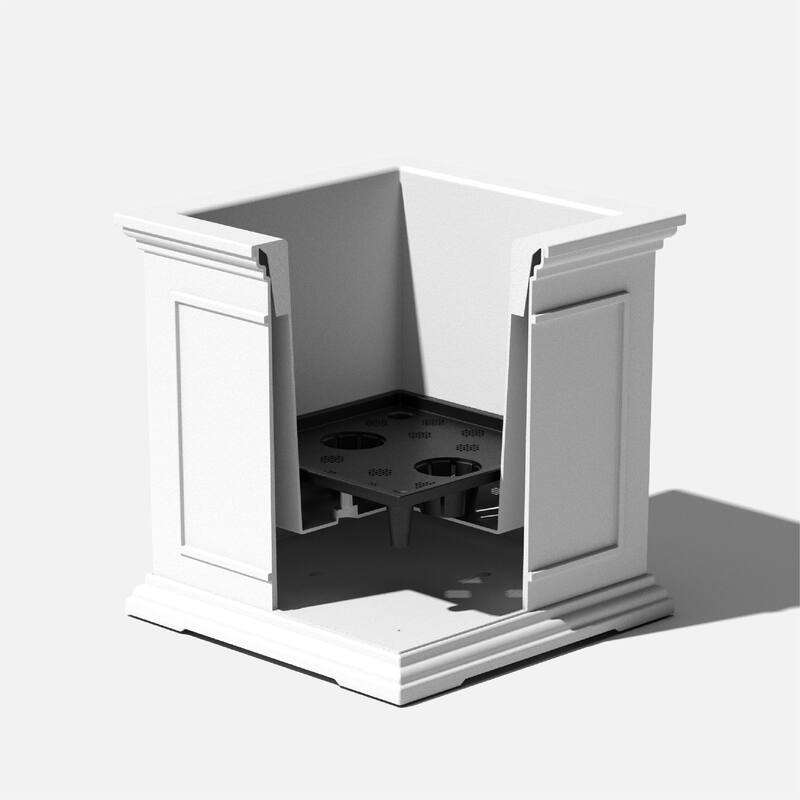 Veradek Brixton Cube 20-inch Planter Box