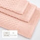 preview thumbnail 104 of 197, Linery & Co. Cotton Diamond Waffle Texture Bath Towels
