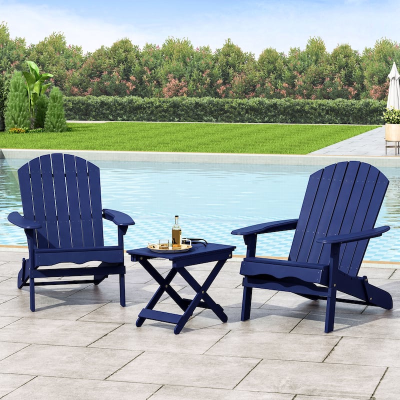 Malibu Outdoor 3-piece Acacia Wood Chat Set by Christopher Knight Home