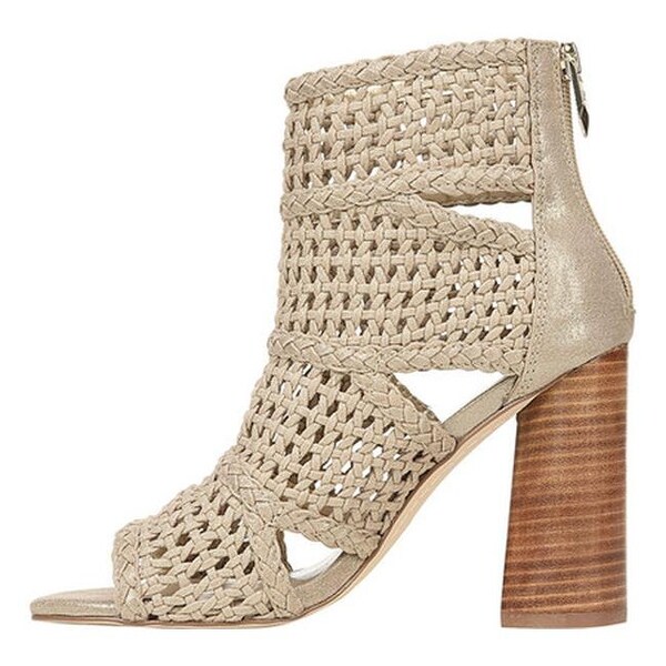 fergie peep toe bootie