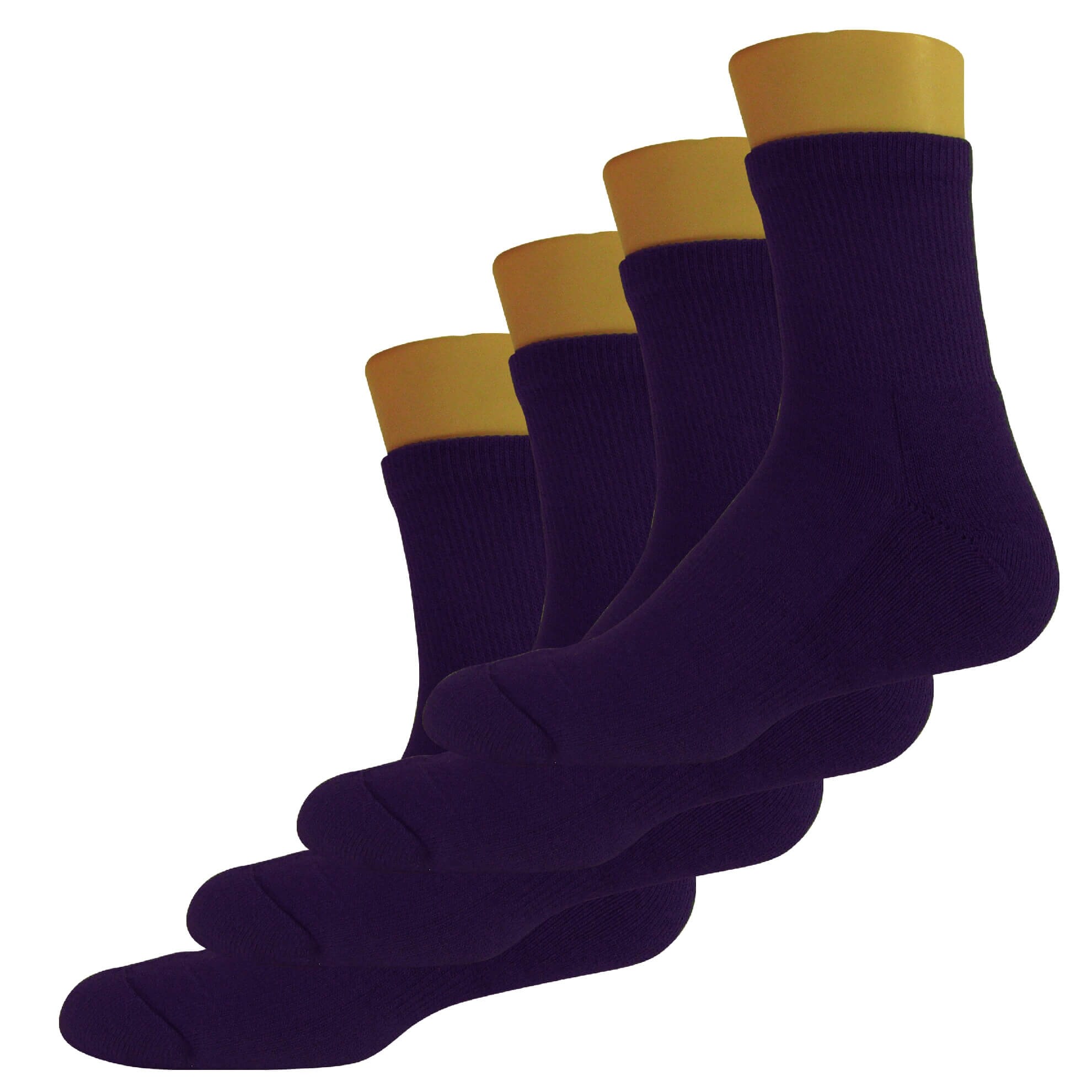 Shop Couver Athletic Crew Cushioned Basketball Socks 4 Pair Pack