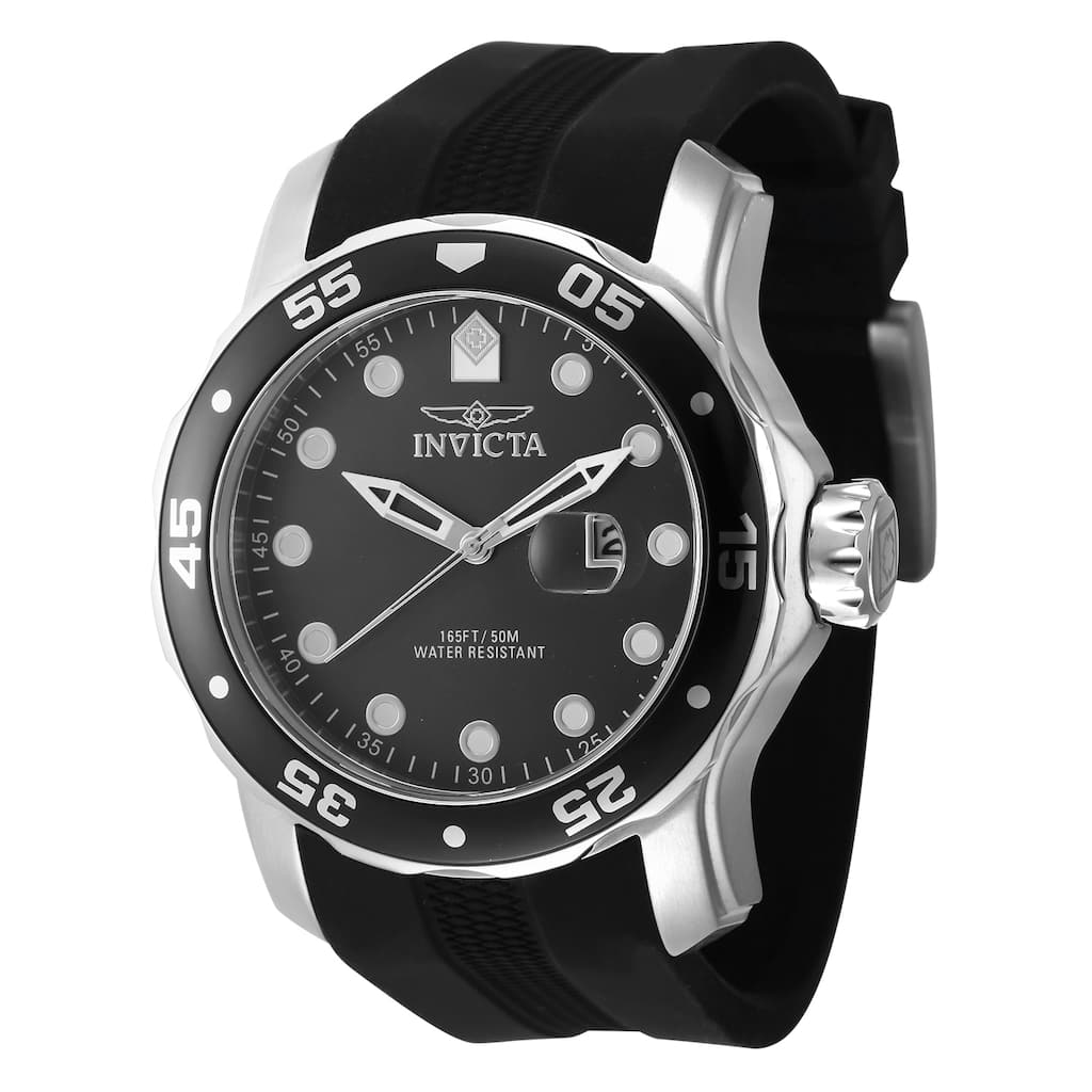 Invicta Men's Pro Diver 48mm Quartz Watch IN-45733 - Black - N/A